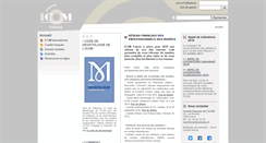 Desktop Screenshot of icom-musees.fr